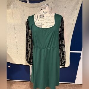 SHEIN Curve Green dress